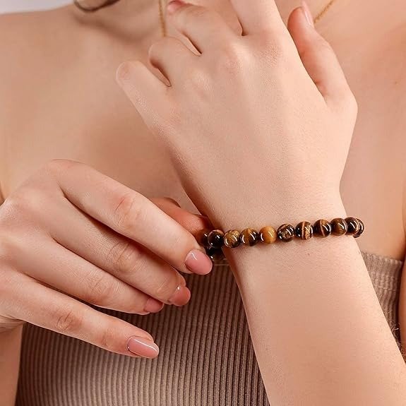 Natural Tiger Eye Bracelet - Image 4