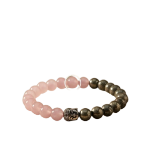 Rose Pyrite Bracelet for Love, Confidence & Prosperity