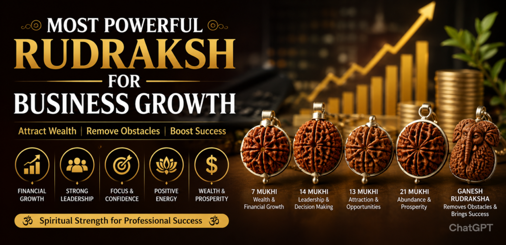 Most Powerful Rudraksh for Business Growth, Wealth & Success