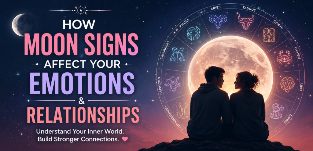 How Moon Signs Affect Your Emotions and Relationships