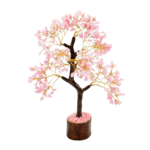 Rose Quartz Crystal Tree