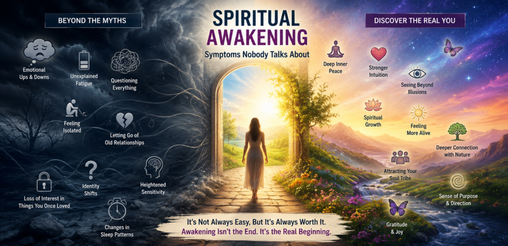Spiritual Awakening Symptoms Nobody Talks About !!