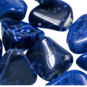 Sodalite Tumble Stones – Clarity, Wisdom & Positive Energy