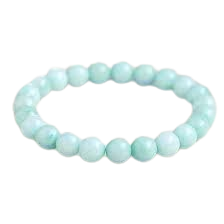 Premium Natural Aqua Bracelet for Peace, Clarity & Positive Energy