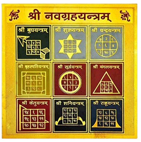Nav Grah Yantra for Peace, Prosperity & Positive Energy