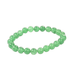 Green Aventurine Bracelet – Natural Healing Crystal Bracelet for Luck & Prosperity