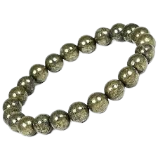 Premium Natural Pyrite Bracelet for Wealth, Protection & Positive Energy