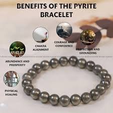 Premium Natural Pyrite Bracelet for Wealth, Protection & Positive Energy - Image 3