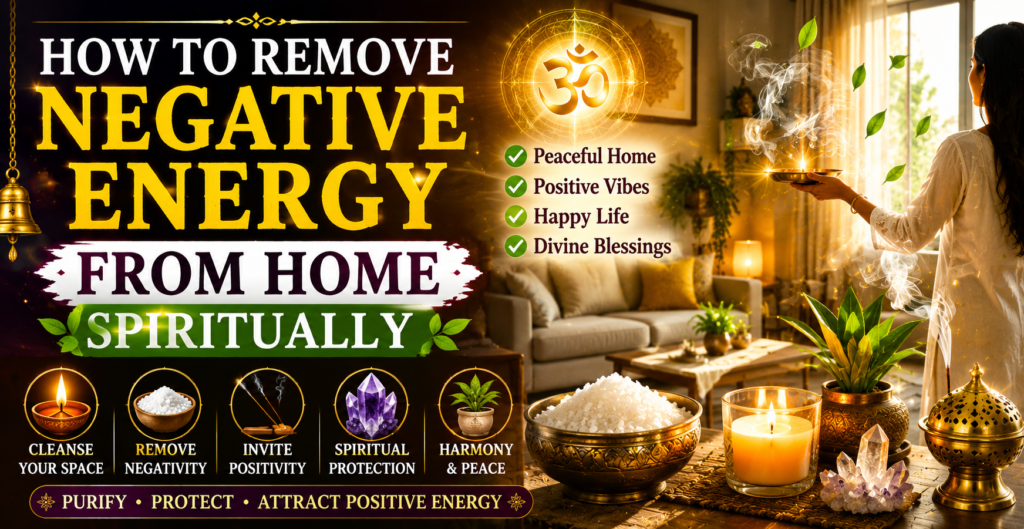 To Remove Negative Energy From Home Spiritually