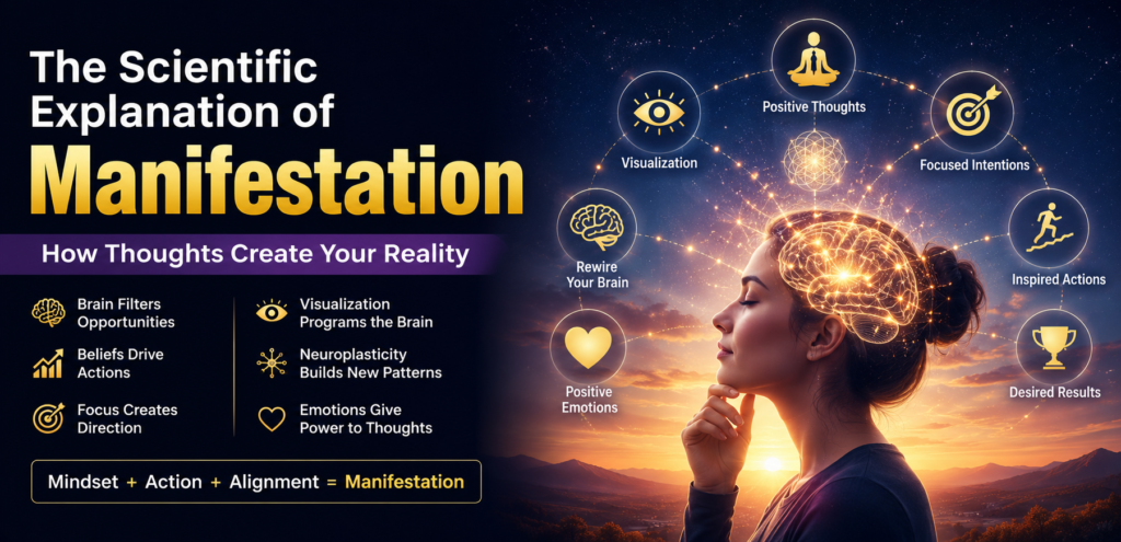 How Manifestation Works Scientifically: The Hidden Connection Between Mind, Energy, and Reality
