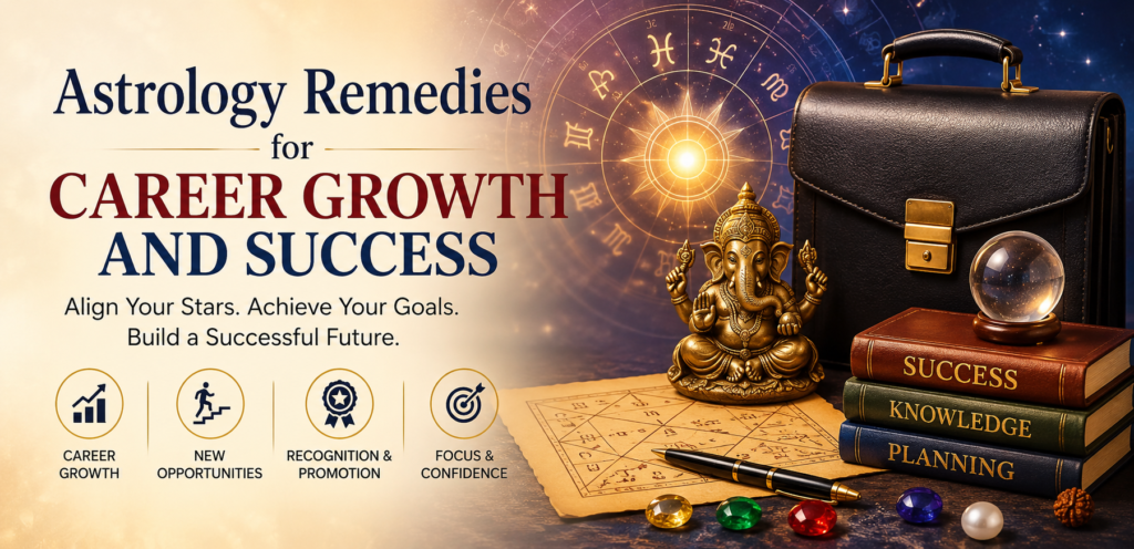 Astrology Remedies for Career Growth and Success