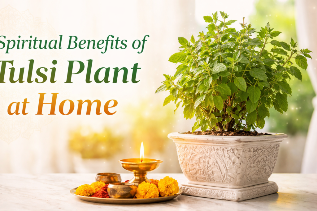 Spiritual Benefits of Tulsi Plant at Home
