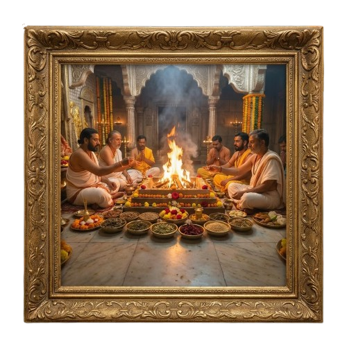 Vyapar Vridhi Maha Kadwa Hawan 8 Brahman 56 Jadi Buti
